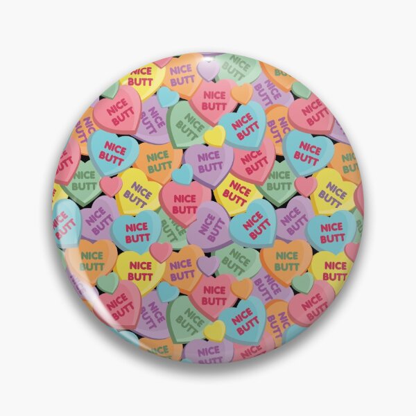 Item preview, Candy Hearts - Nice Butt designed and sold by implexity.