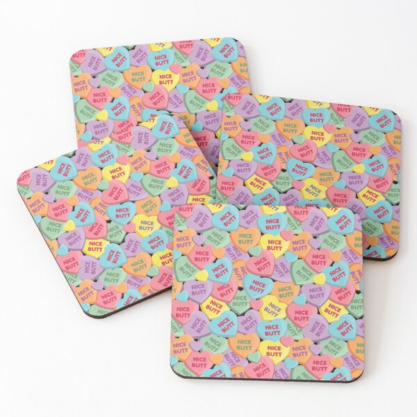 Item preview, Candy Hearts - Nice Butt designed and sold by implexity.