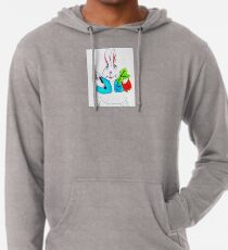 OASTER BUNNY LIEBT KAROTTEN Leichter Hoodie