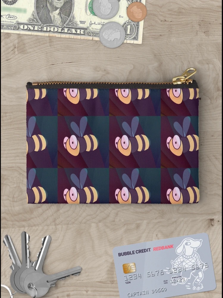 Thumbnail 3 of 4, Zipper Pouch, Bee designed and sold by Raju2018.
