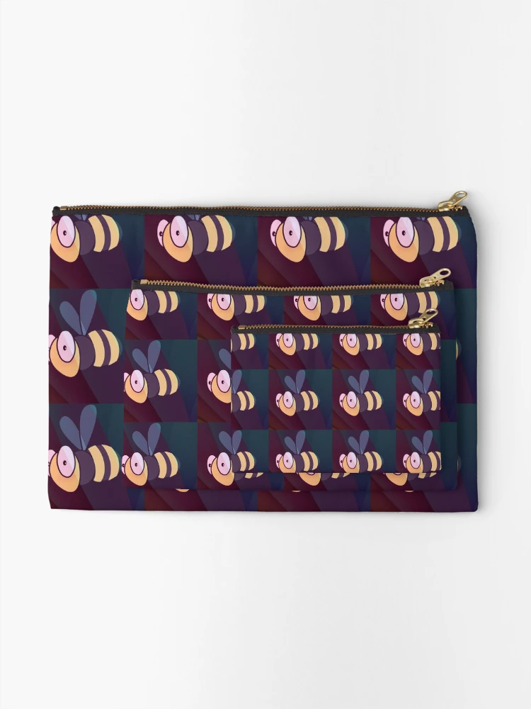 Thumbnail 2 of 4, Zipper Pouch, Bee designed and sold by Raju2018.