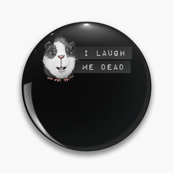 Item preview, I Laugh Me Dead Guinea Pig Denglisch designed and sold by FD-Design.