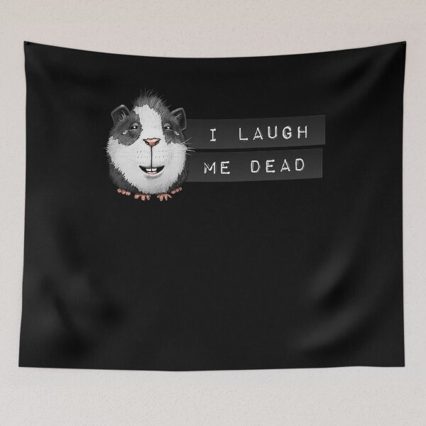 Item preview, I Laugh Me Dead Guinea Pig Denglisch designed and sold by FD-Design.