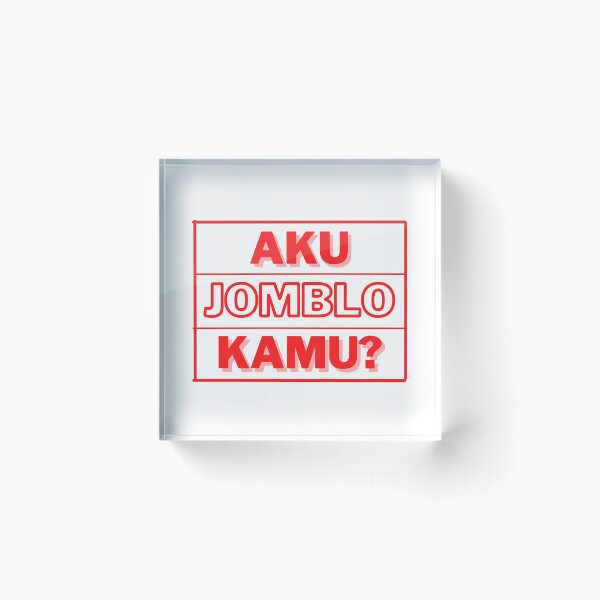 Item preview, AKU JOMBLO KAMU? designed and sold by OliDesigns.