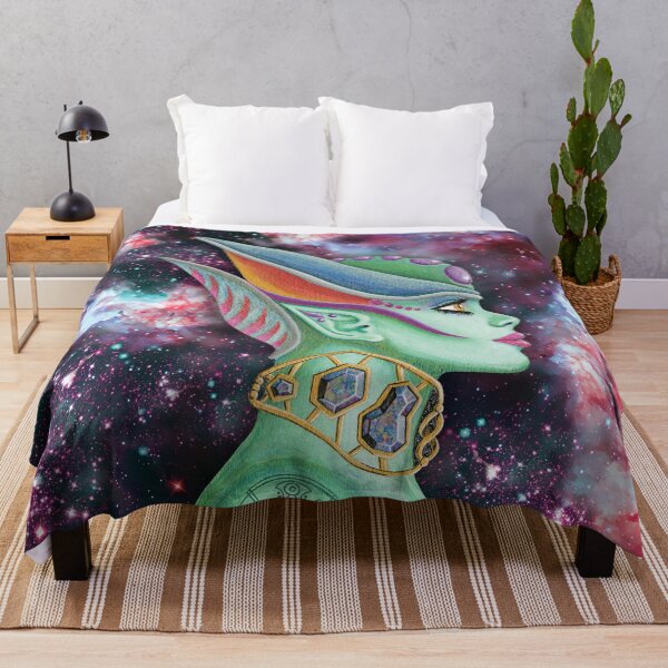 Aperçu de l'œuvre Galaxy Queen (galaxie du champ de nuages) créée et vendue par Tjalara Draper.