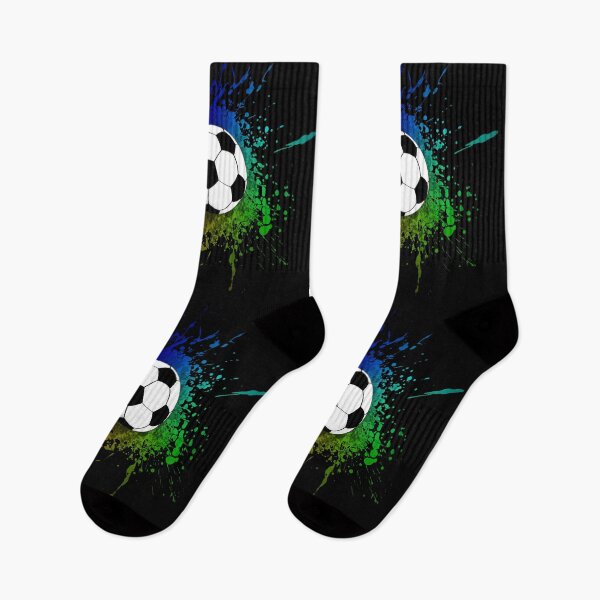 Item preview, Splatter rainbow Football/Succer designed and sold by jc007.
