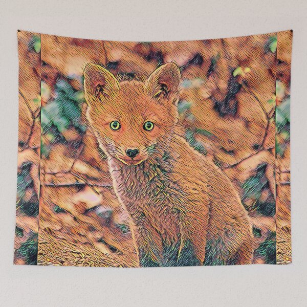 Item preview, Fox in forest  designed and sold by ^ H12021 ^.