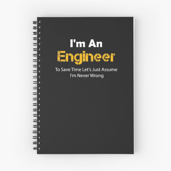 Item preview, I'm An Engineer To Save Time Let's Just Assume I'm Never Wrong designed and sold by Hicham Arbaoui.
