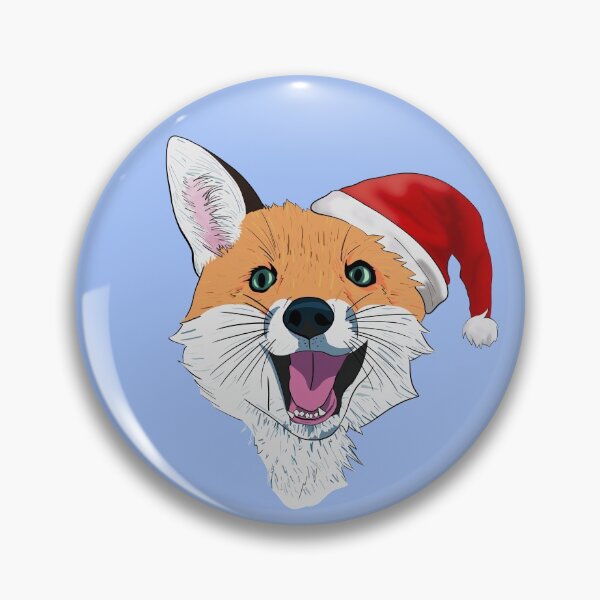 Item preview, Christmas fox designed and sold by geekartistry.