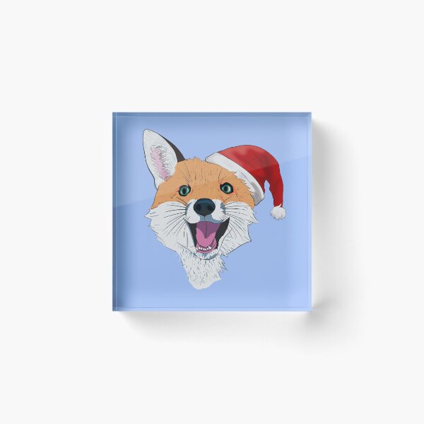 Item preview, Christmas fox designed and sold by geekartistry.