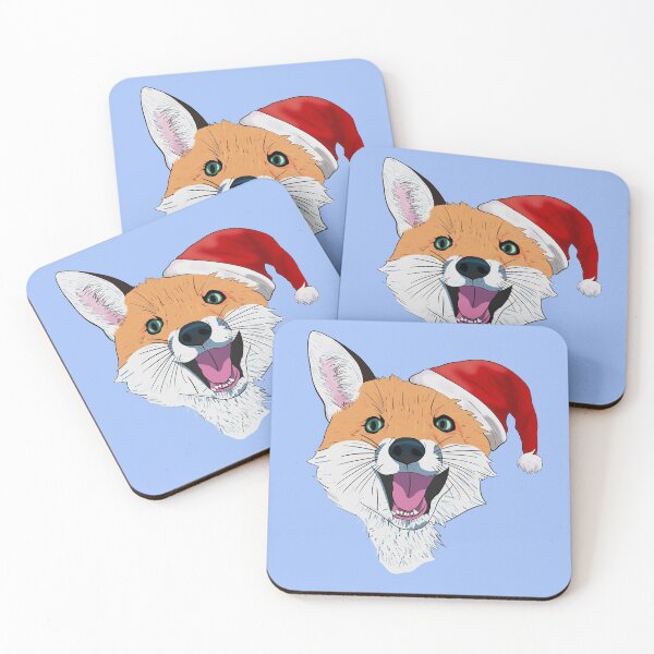 Item preview, Christmas fox designed and sold by geekartistry.