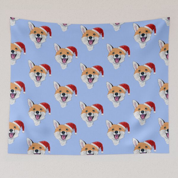 Item preview, Christmas fox designed and sold by geekartistry.