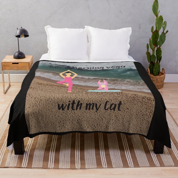 Item preview, Morning Yoga With My Cat designed and sold by marvacousins246.