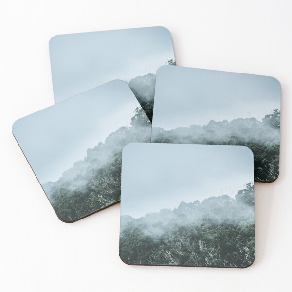 Item preview, Moody Mysterious Cloudy Forest designed and sold by Mikeluka.