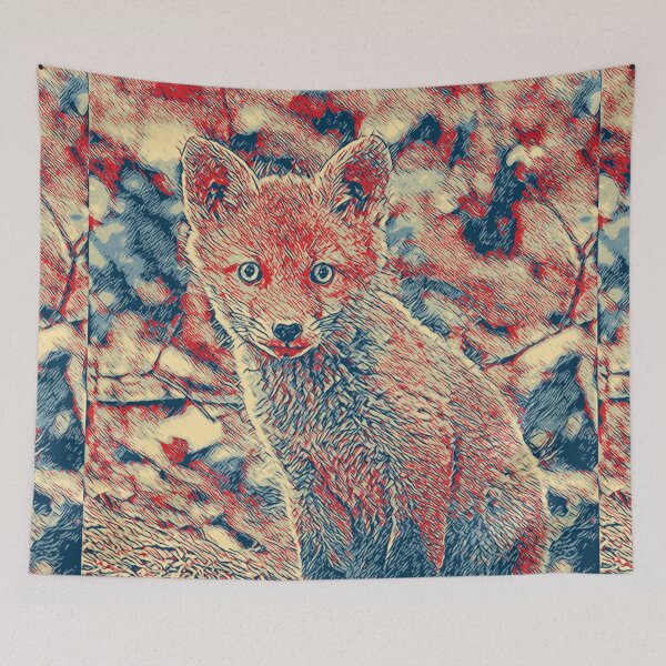 Item preview, Fox in forest  designed and sold by ^ H12021 ^.