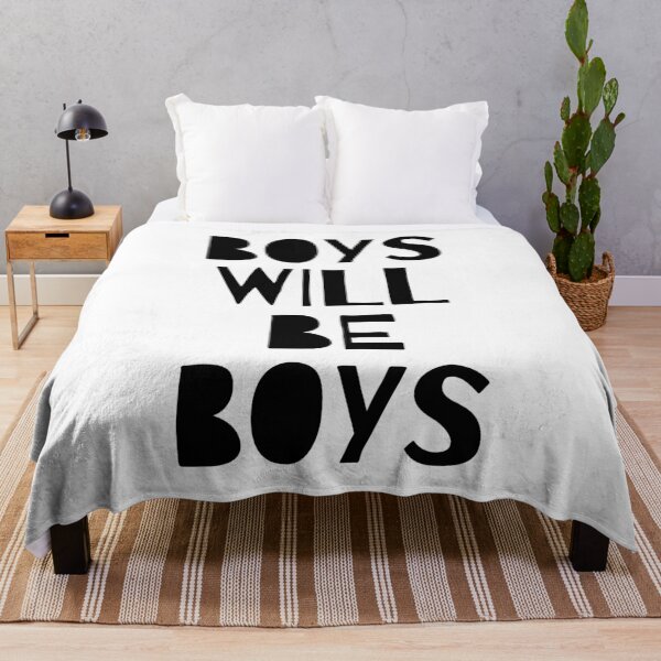 Item preview, Boys Will Be Boys, Scandinavian Decor, Boys Room Decor, Nursery Wall Art, Quote For Boys designed and sold by aenaonartwork.