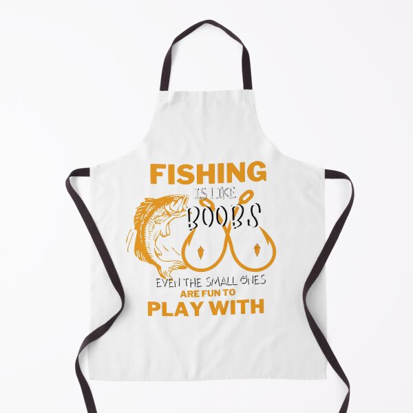 Item preview, Fishing Is Like Boobs Even The Small Ones Are Fun To Play With Funny designed and sold by DKKShop.