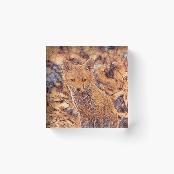 Item preview, Fox in forest  designed and sold by ^ H12021 ^.