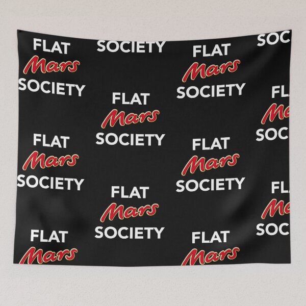 Item preview, Flat Mars Society designed and sold by FoShoDesigns.