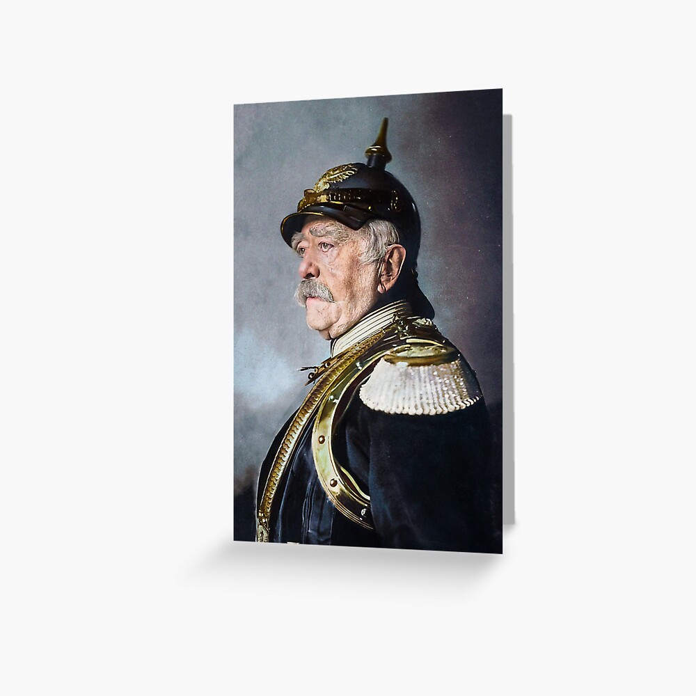 Otto Von Bismarck 1871 Postcard By Marinamaral Redbubble