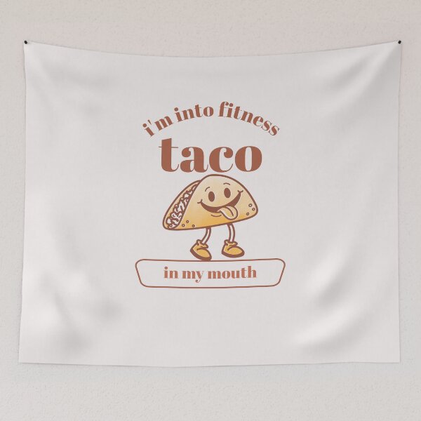 Item preview,  Im Into Fitness Taco In My Mouth designed and sold by Tilyasshop.