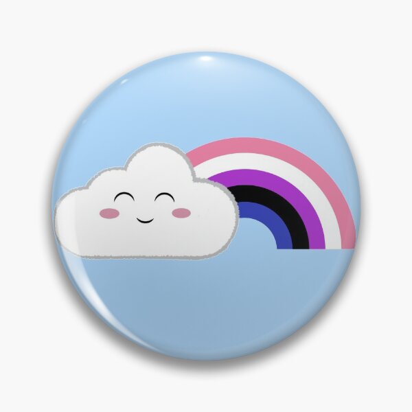 Artikelvorschau, LGBTQ + Cloud (Genderfluid) entworfen und verkauft von PansArt.
