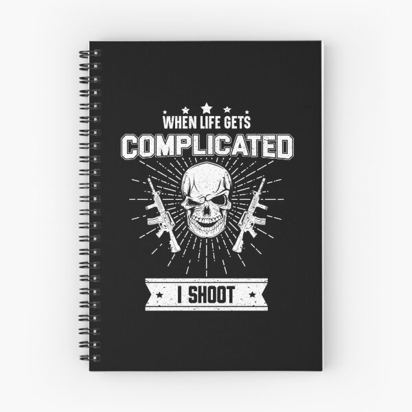 Item preview, when life get complicated i shoot designed and sold by karim Najjar.