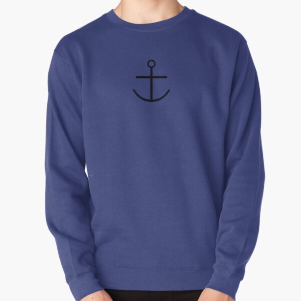 Captain Haddock Anchor Shirt Pullover Sweatshirt