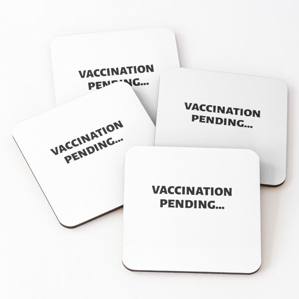 Item preview, Vaccination Pending... designed and sold by inkandthreads.