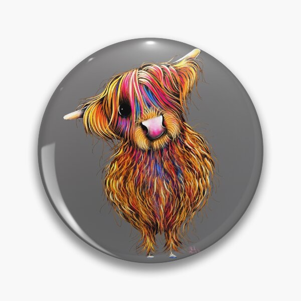 Item preview, HiGHLaND CoW PRiNT SCoTTiSH ' GoLDie ‘ BY SHiRLeY MacARTHuR designed and sold by Shirley MacArthur Art.