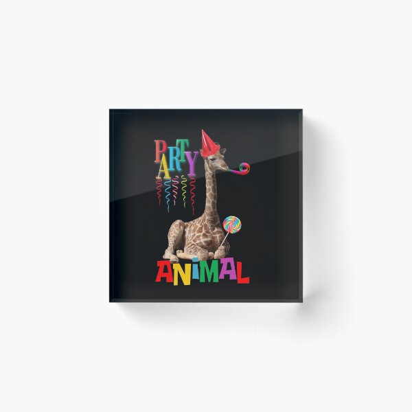 Item preview, Party Animal Giraffe Design designed and sold by Paula Helit.
