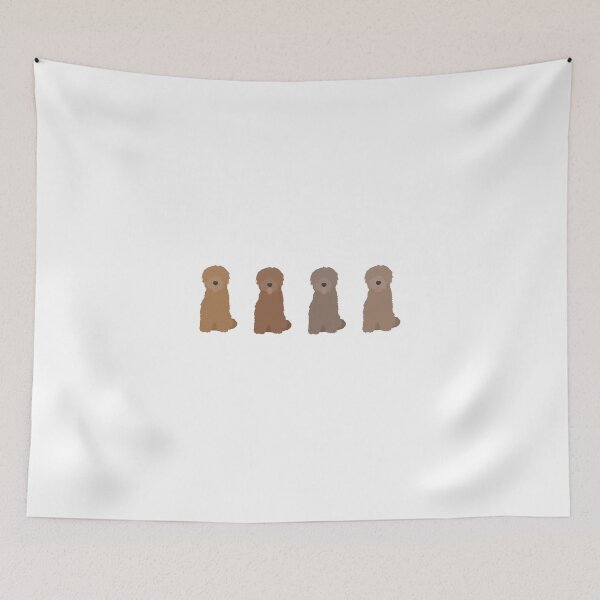 Item preview, Four goldendoodles designed and sold by OkeyDoggie.