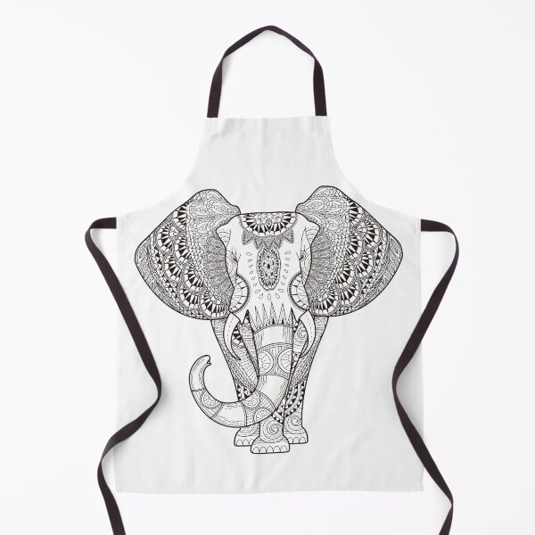 Item preview, Black And White Elephant designed and sold by maryedenoa.
