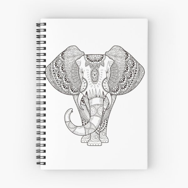 Item preview, Black And White Elephant designed and sold by maryedenoa.