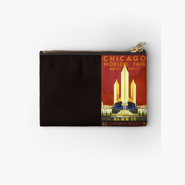 Item preview, Vintage 1933 Chicago World's Fair poster designed and sold by elizdesigns.
