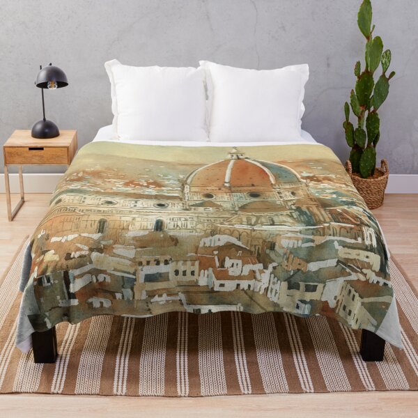 Item preview, Acuarela de Duomo Firenze designed and sold by rfoxphoto.