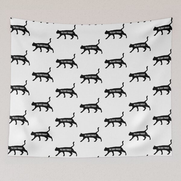 Item preview, My cat is my best friend! designed and sold by 360DESIGNING.