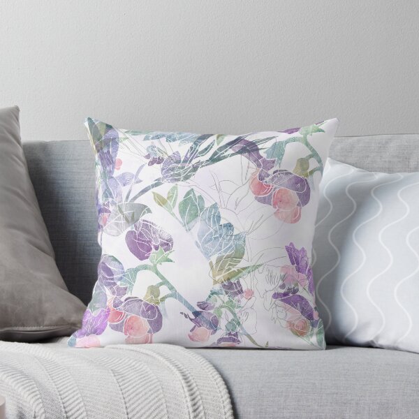 Item preview, Tender summer flowers of garden vetch designed and sold by Shoshina.
