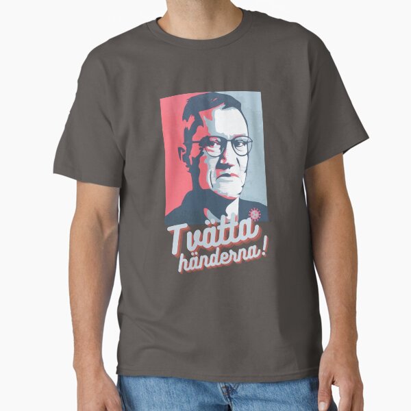 Item preview, Anders Tegnell - Tvätta Händerna designed and sold by RoligaShirts.