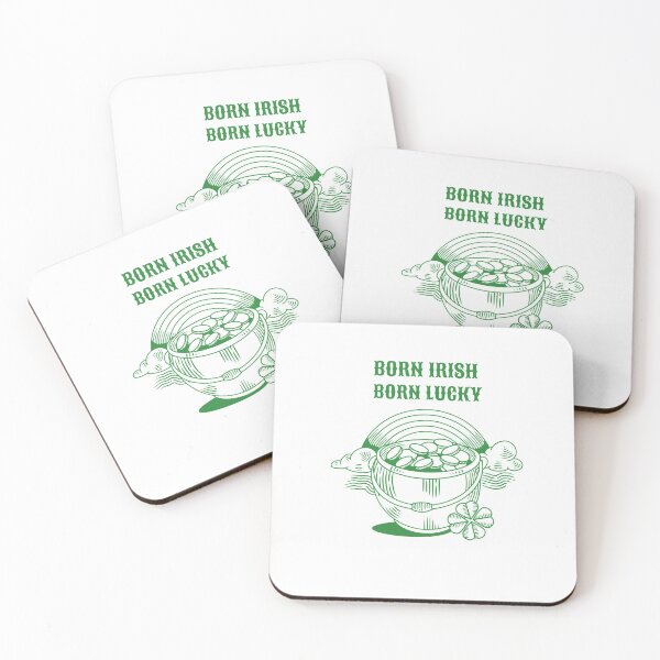 Item preview, St. Patricks Day 2021 Born Irish Born Lucky designed and sold by joabaj.