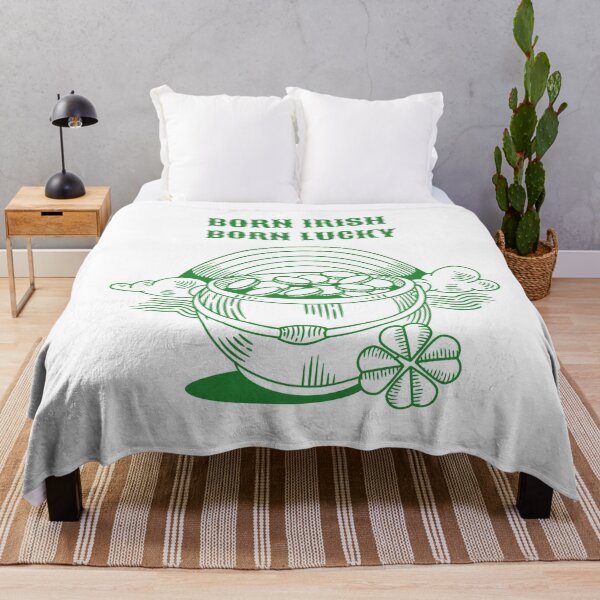 Item preview, St. Patricks Day 2021 Born Irish Born Lucky designed and sold by joabaj.