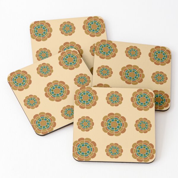 Item preview, Retro Flower Wallpaper Style designed and sold by emilyspencer.