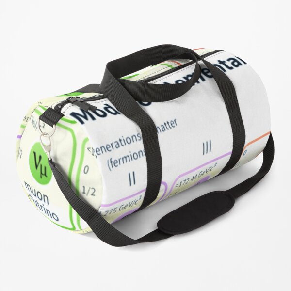 #Standard #Model Of #Elementary #Particles Duffle Bag