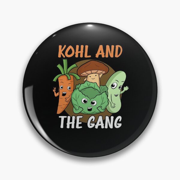 Item preview, Kohl And The Gang Gang Friends Vegans Vegetarians designed and sold by Printed-Memes.