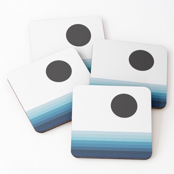 Item preview, Minimalist ocean landscape designed and sold by DPDesignArt.