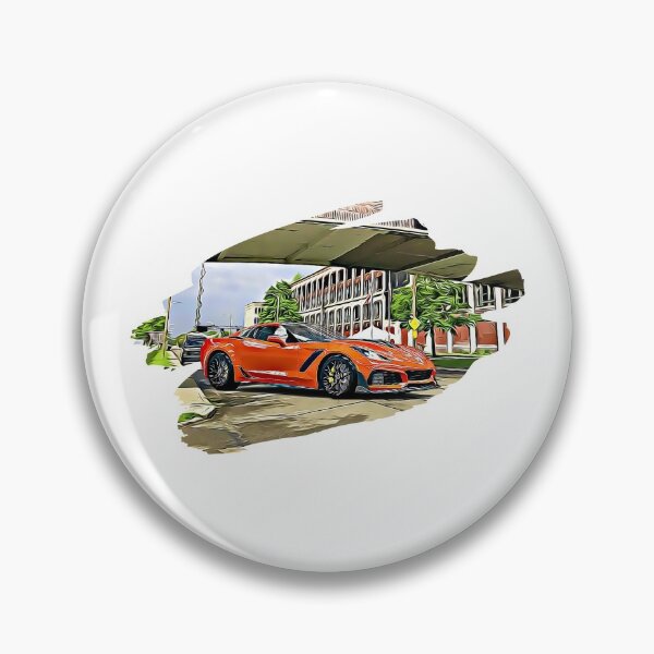 Item preview, Corvette ZR1 Detroit Print designed and sold by Auto-Prints.