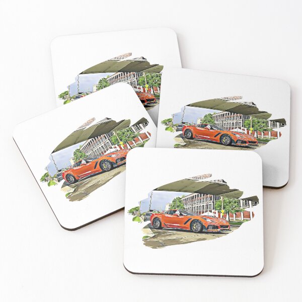 Item preview, Corvette ZR1 Detroit Print designed and sold by Auto-Prints.
