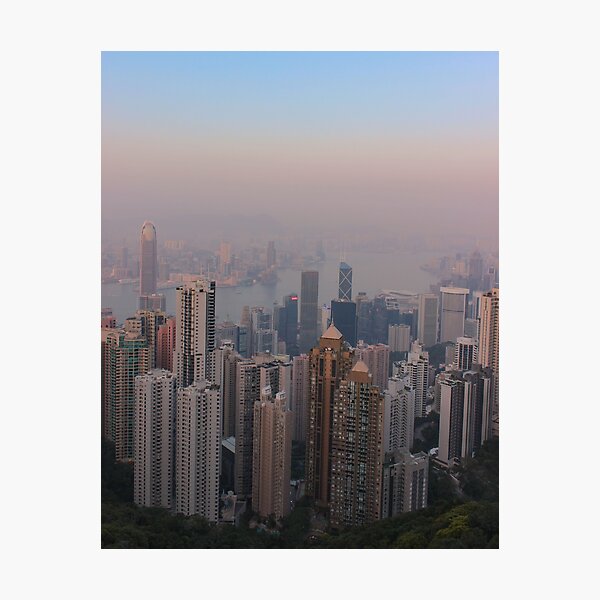 Item preview, Pastel Hong Kong Skyline designed and sold by Bryony Rose.