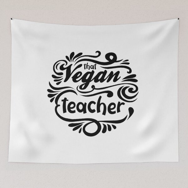 Item preview,  That Vegan Teacher designed and sold by Artsy Aura ⭐⭐⭐⭐⭐  .