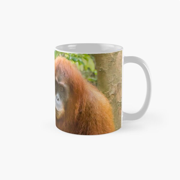 Item preview, An orangutan with her baby, sitting on a branch in Gungung Leuser National Park designed and sold by SnapTPhotograph.